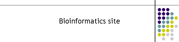 Bioinformatics site